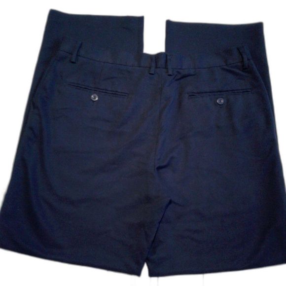 Dockers D2 Straight Chino Pants Black Polyester Flat Front Trousers Size 36 - Picture 3 of 5